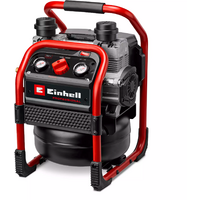 Einhell Silenzzo Professional 36/210 Kompressor akkubetrieben Druckluft mit 8 Liter Tank 36 V 8 bar