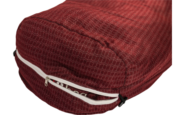 Grüezi Bag Feater - The Feet Heater Dark Red heated additional bag