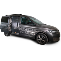 Mayr Van sliding door mosquito net with zipper suitable for Caddy V Maxi / Connect (long) with mesh size Fine-mesh for passenger side right