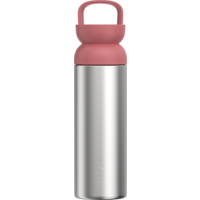 Mepal Ellipse thermo theemok van gerecycled roestvrij staal met ge&iuml;ntegreerd theefilter 500 ml vivid mauve