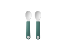 Mepal Mio learning spoon set 2 pieces deep turquoise