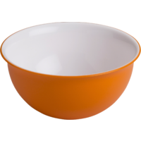 Omada Frühstücksschüssel 13,5 cm 500 ml weiß orange