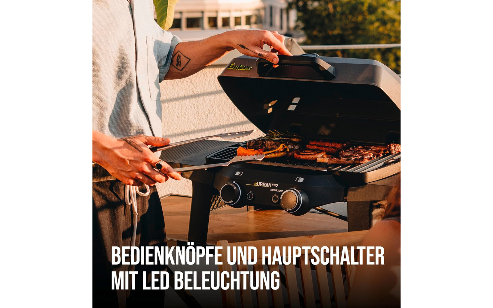 Produktbild Enders eUrban II Elektrogrill 2.200 W 1
