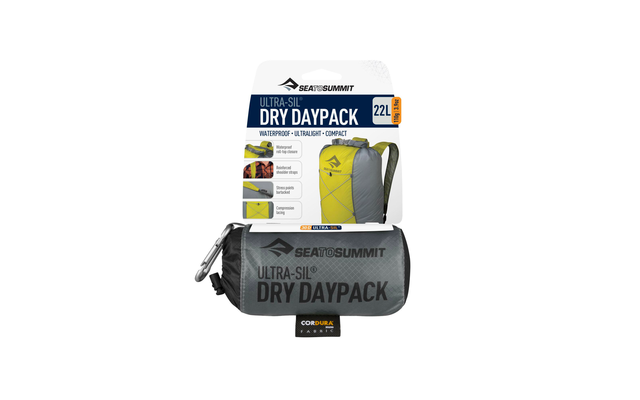 Sea to Summit Ultra-Sil Dry Daypack sac à dos noir