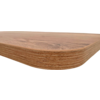 Lightweight table top oak look 950 x 750 x 28 mm