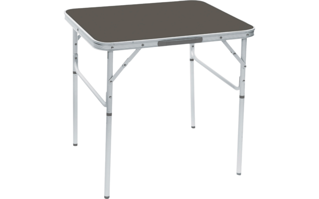 Tavolo da campeggio Bo-Camp in alluminio grigio 2 gradini 70 x 60 cm
