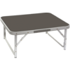 Bo-Camp aluminium campingtafel grijs 2 treden 70 x 60 cm