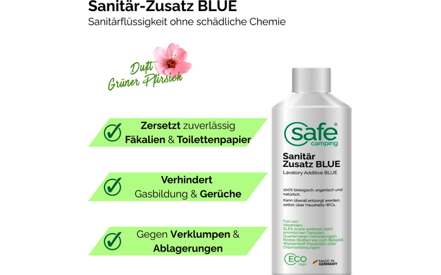 Produktbild Safe Camping Sanit&auml;r-Zusatz Blue 1