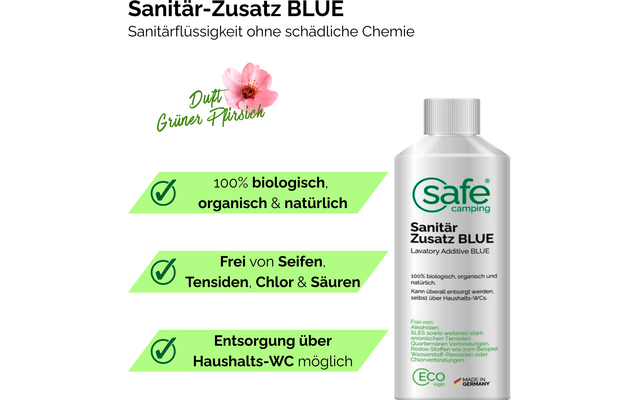 Produktbild Safe Camping Sanit&auml;r-Zusatz Blue 1