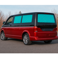 Ideatermica Thermal Blackout Roller Shades for Trafic 2001&ndash;2006 (Rear and Side Windows) with Suction Cups, 7-Ply 