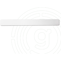 Gelmags Metall-Leiste mit Kleber&uuml;ckseite 50 cm wei&szlig;