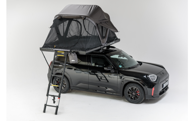 Produktbild Roof Space Panoramic Screen Moskitonetz schwarz passend f&uuml;r Dachzelt Roof Space 1