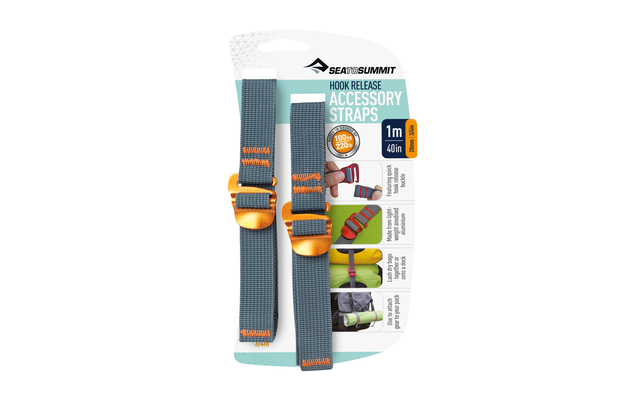 Sea to Summit Accessory Strap with Hook Buckle Tension Strap 20 mm