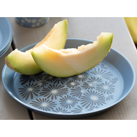 Koziol Blomster Assiette creuse 20,5 cm Empilable / Robuste / Lavable au lave-vaisselle nature flower blue daisy