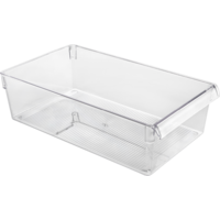 Metaltex Frigo-System Organizer transparenter Beh&auml;lter f&uuml;r K&uuml;hlschrank 21 x 36 x 10 cm