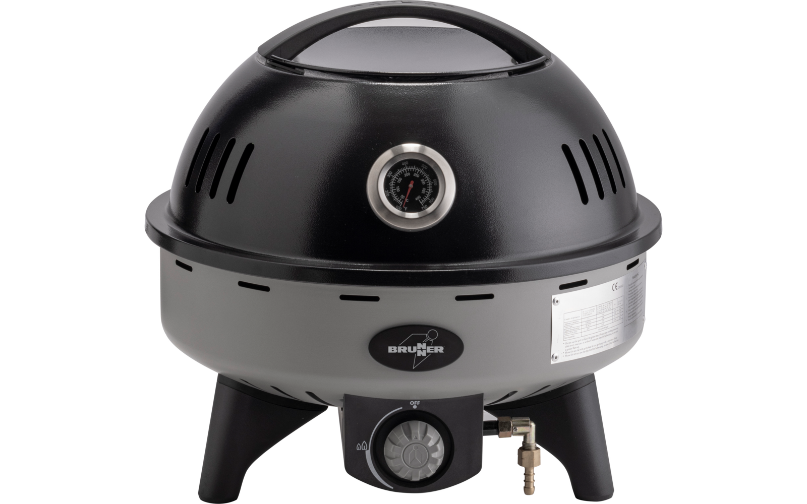 Product afbeelding Brunner Devil BBQruiser HT Reversible Grid Gasgrill tragbar 1