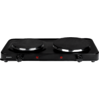 Mestic MKT-200 Elektroherd mit zwei Kochplatten schwarz