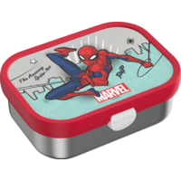 Mepal Campus bo&icirc;te &agrave; pain inox avec insert bento et fourchette 750 ml Spiderman