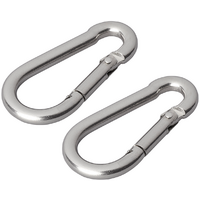 ProPlus Karabiner Edelstahl 6x60mm / 2 St&uuml;ck