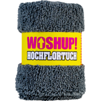 WOSHUP! hoogpolige poetsdoek met hoogpolige en microvezel zijde 40 x 40 cm