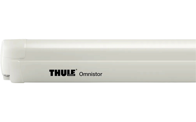 Thule Omnistor 8000 Wandmarkise Gehäusefarbe Cream Beige Tuchfarbe Mystic Grey 5,5 m