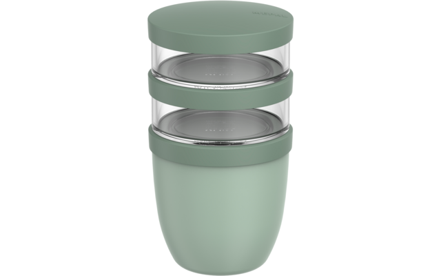 Product image Mepal Ellipse Lunchpot 3-teilig mit drei getrennten F&auml;chern und auslaufsicher 500 ml und 2x 200 ml 1