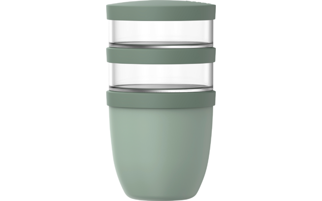 Product afbeelding Mepal Ellipse Lunchpot 3-delig met drie aparte compartimenten en lekvrije 500 ml en 2x 200 ml 1