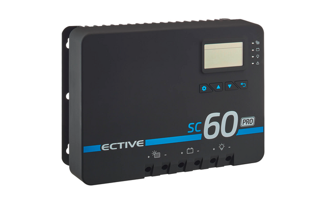 ECTIVE SC 60 Pro Régulateur de charge solaire MPPT 12V/24V/36V/48V 60A