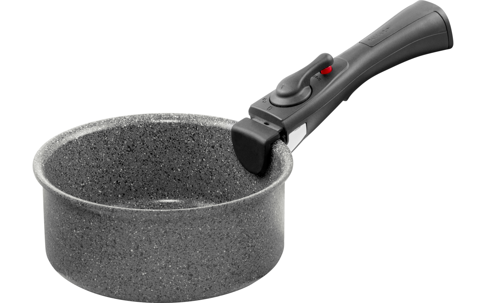 Produktbild Ballarini Torre Aluminium Kochgeschirr-Set mit abnehmbarem Griff keramische Antihaftbeschichtung grau 4-teilig 1