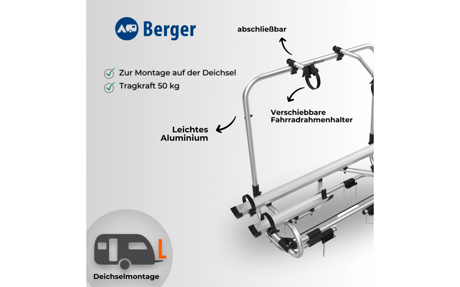 Product image Berger drawbar bracket 1