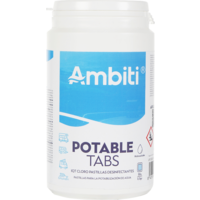 Pastillas potabilizadoras para tratamiento de agua 50 u. Potable Tabs Ambiti 