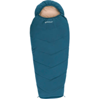 Outwell Convertible Junior Mumienschlafsack verl&auml;ngerbar f&uuml;r Kinder bis 140 - 170 cm Blue Lake 