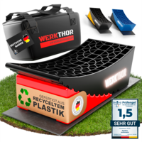 Werkthor oprijwiggen tot 13,5 ton inclusief transporttas maat L rood