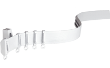 GARDINIA Flexline barra de cortina flexible incl. soporte de montaje / remates / deslizadores 350 cm blanco