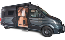 761343 - Mayr Van Schiebetürenmoskitonetz mit Reißverschluss geeignet für VW Crafter II / MAN TGE mit Maschenweite Fine-mesh für Beifahrerseite rechts