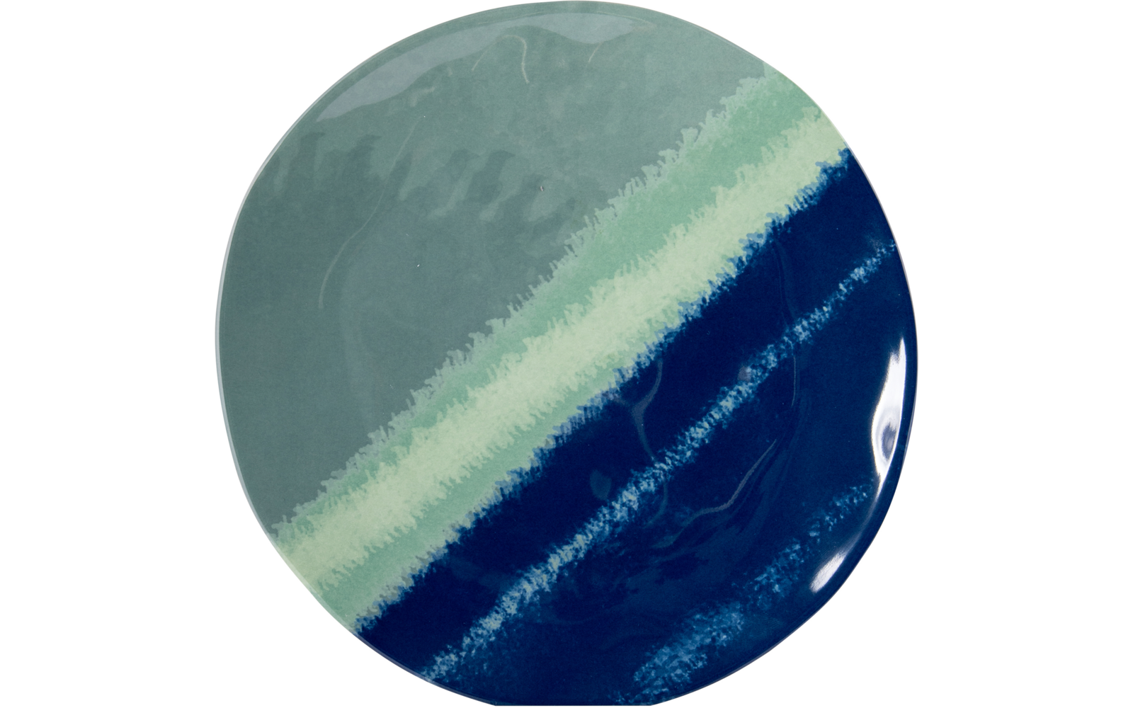 Produktbild Bo-Camp Halo Geschirrset 12 teilig blau / grün  1