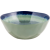 Bol en céramique avec des teintes bleu-vert