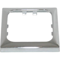 Haba Abdeckrahmen 1-fach Opal C-line chrome