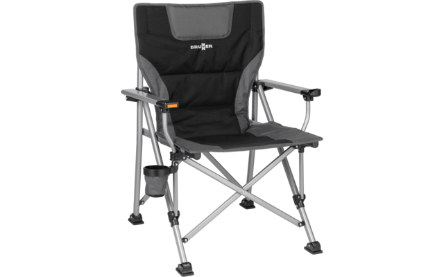 Product afbeelding Brunner Raptor Jackofall Campingstuhl klappbar grau 1
