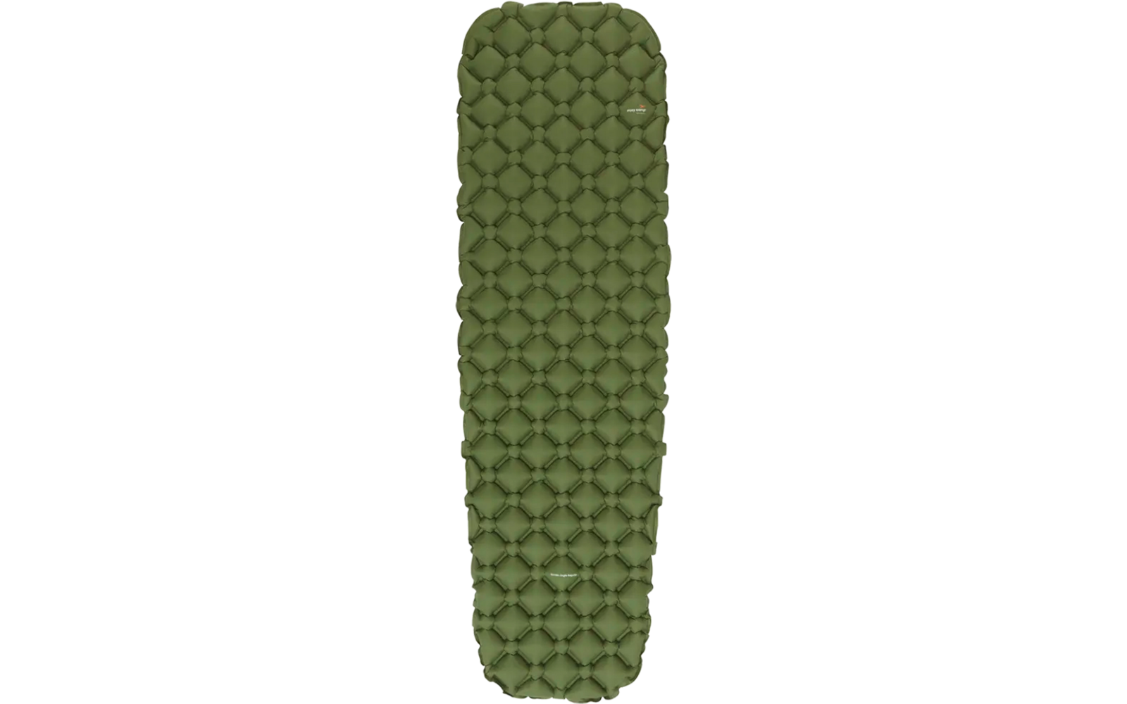 Grüne Stofftasche mit Muster