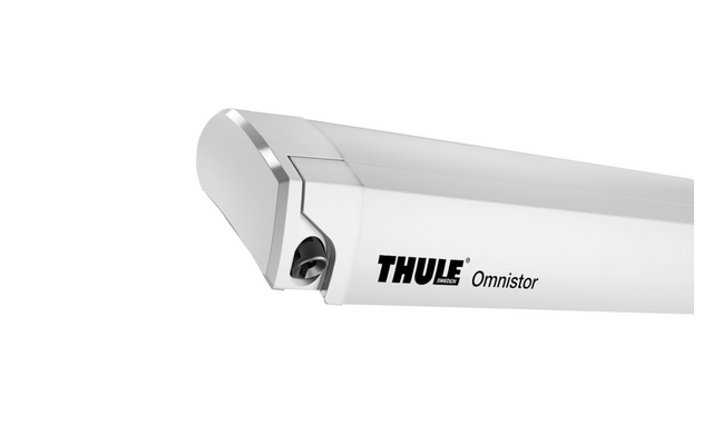 Thule Omnistor 9200 white roof awning 5.5 sapphire blue