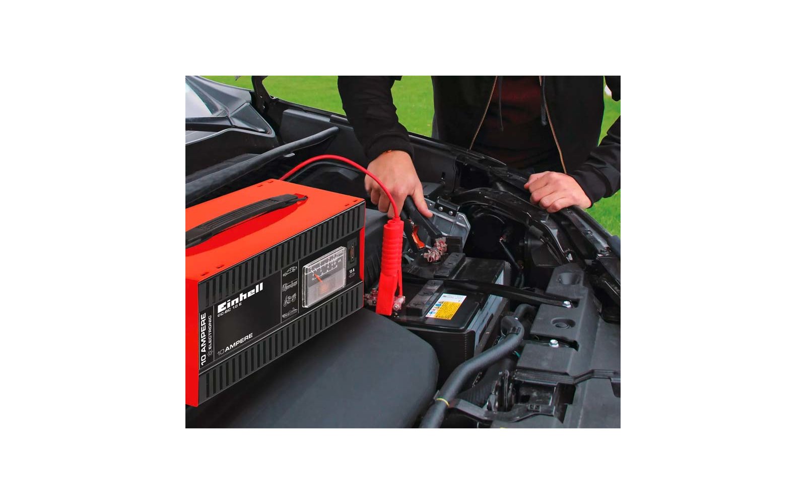 Produktbild Einhell CC-BC 10 E Batterie-Ladeger&auml;t f&uuml;r Blei-S&auml;ure-Batterien bis 200 Ah 12 V  1