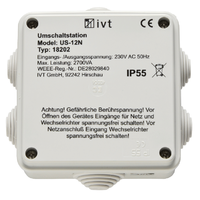 IVT US 12N Umschaltstation 230 V 12 A 2700 VA