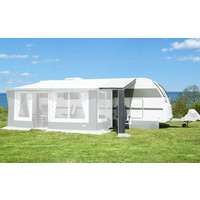 DWT Verandadach f&uuml;r Juwel 4 Seasons Wohnwagenvorzelt 100 x 270 cm rechts
