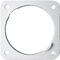 Inprojal System 10.000 Distanzplatte wei&szlig;