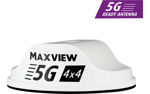 Maxview LTE-Antenne 4x4 MIMO 4G/5G weiß