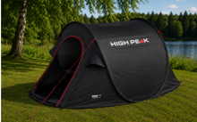 762994 - High Peak Vision 3 Einfachdach Pop Up Wurfzelt für 3 Personen