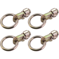 Raccord double en acier Berger, jeu de 4 pi&egrave;ces