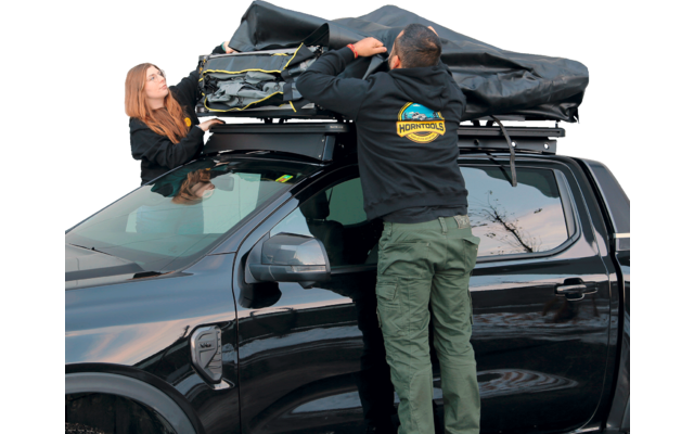 Produktbild Horntools Elements Gen II Dachzelt f&uuml;r 2 Personen Midnight Stone 1