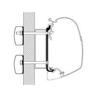 Adaptador para toldo Eden, Allegro, Trigano modelos desde 2010 Thule